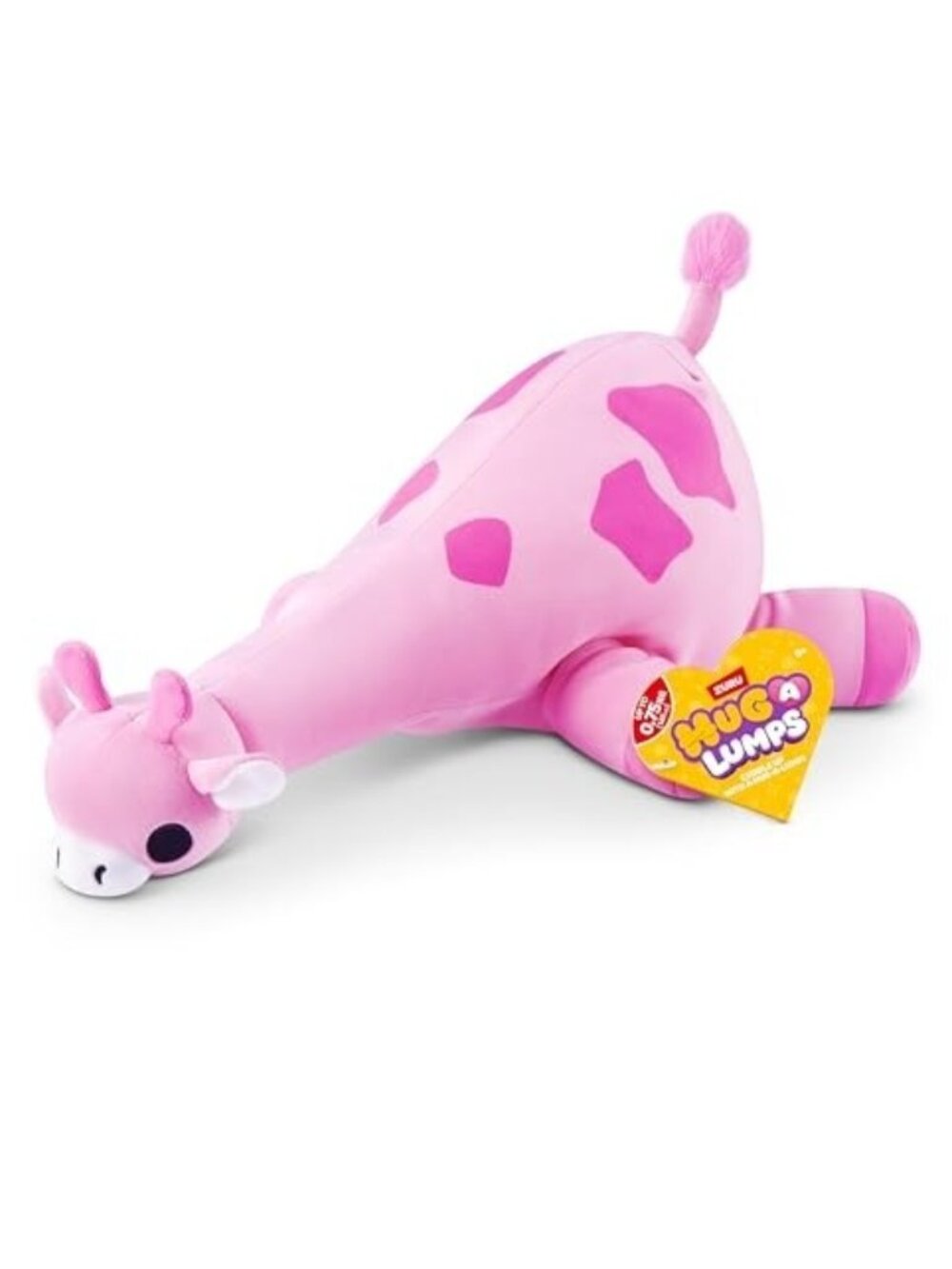 Zura Hug-Luvs Weighted Giraffe Plush  12" Pink Stuffed Animal Anxiety
